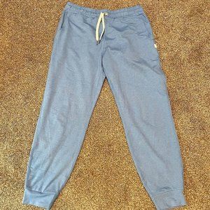 NEW Vuori Performance Joggers - Small, blue